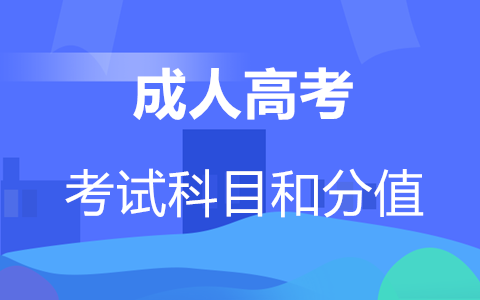 长沙成人高考考试科目