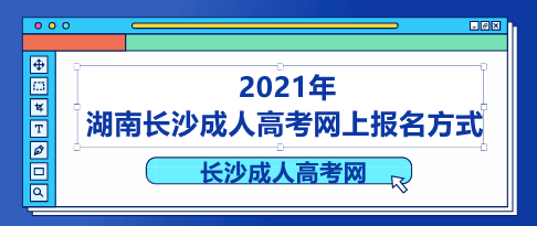 长沙成人高考网上报名方式