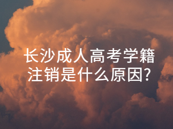 长沙成人高考网 长沙成考学籍注销