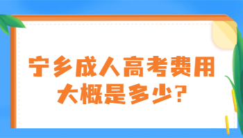 宁乡成人高考费用